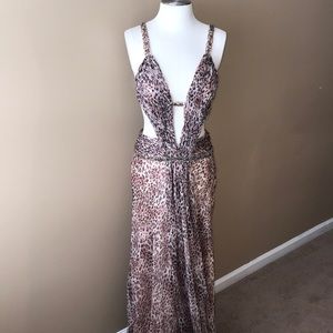 Cheetah print Prom/Bridal Gown